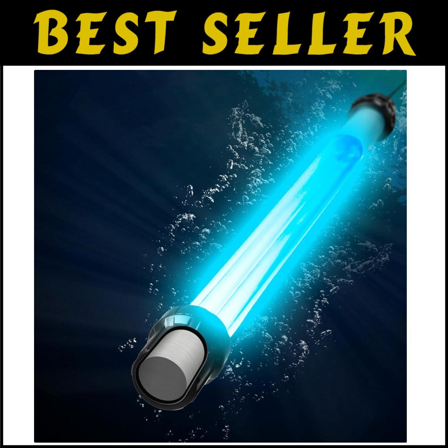 Effortless 55W UV Pool Light with Quick-Clean Technology - Algae Solutions