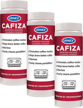 Load image into Gallery viewer, Cafiza Espresso Cleaner: Organic Powder for Professional Machines - 3 Pack, 566G