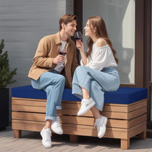 Load image into Gallery viewer, Stylish Waterproof Outdoor Bench Cushion 42x18 Inch - Memory Foam Support