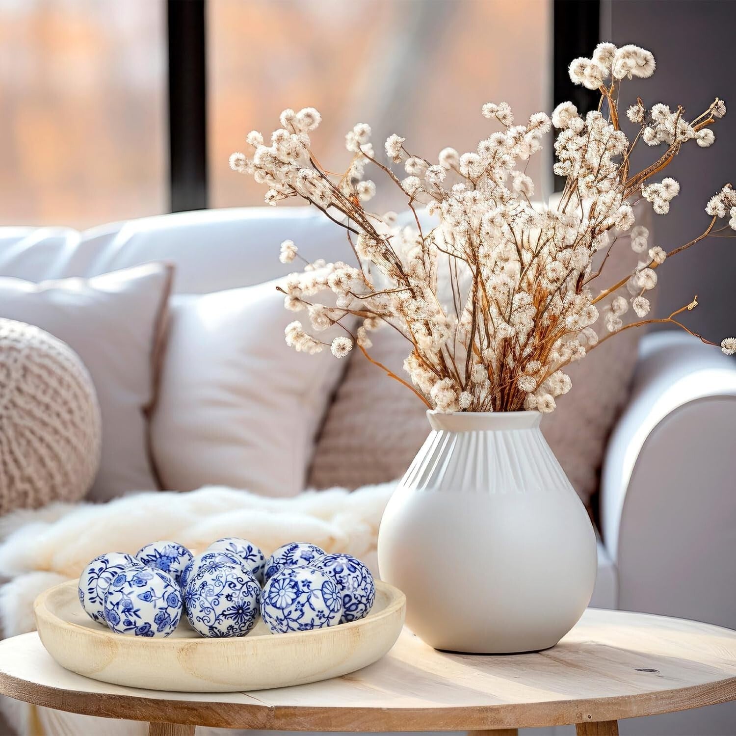 Set of 9 Decorative Chinoiserie Balls - Stunning Centerpieces for Every Occasion