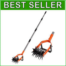 Load image into Gallery viewer, Manual Garden Cultivator &amp; Weeder - Ergonomically Designed for Garden Perfection