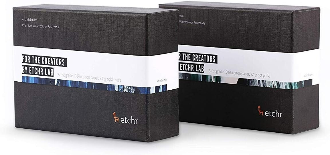 Premium Acid-Free Cold Press Postcard Paper - 100 Count for Guaranteed Quality