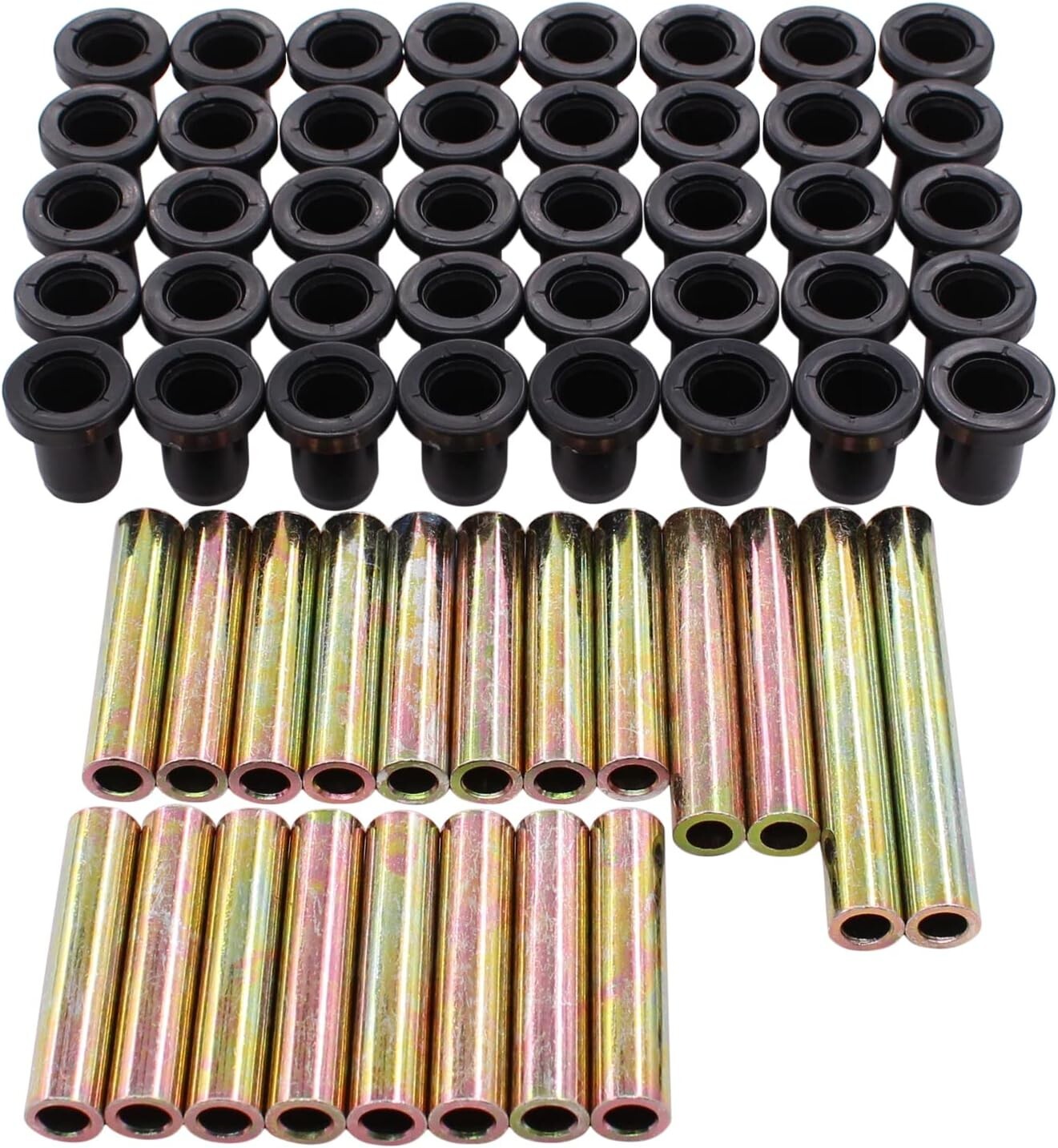 Precision Fit Rear Upper Lower A Arm Shaft Bushings for Polaris Ranger UTV