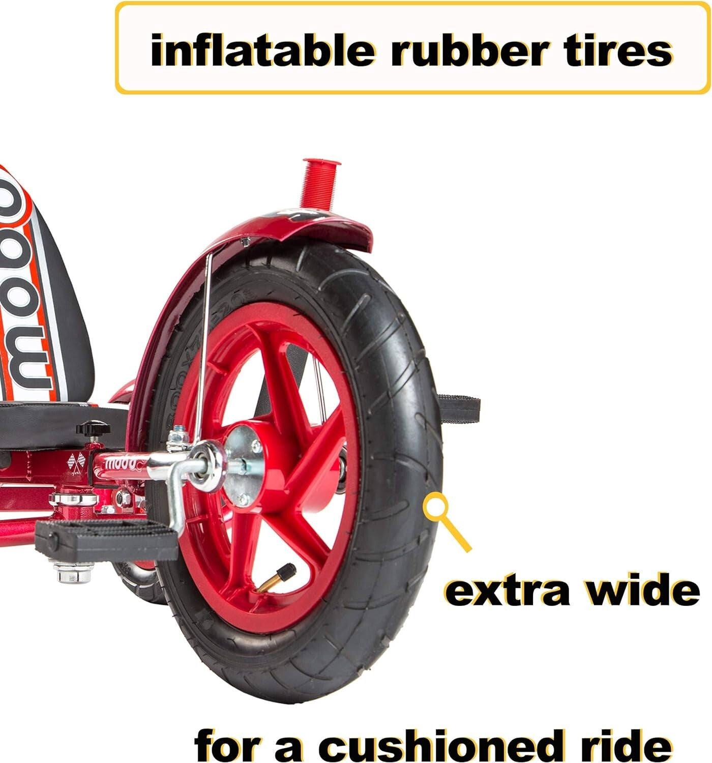 Adjustable Mity Sport Tricycle with Dual-Joystick Steering for Smooth Rides