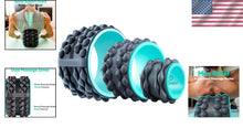 Load image into Gallery viewer, Portable Back Wheel Foam Roller - Targeted Muscle Relief &amp; Stretcher