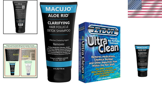 Aloe Rid Deep Clean Shampoo & Zydot UltraClean Duo - Restores Radiance & Health