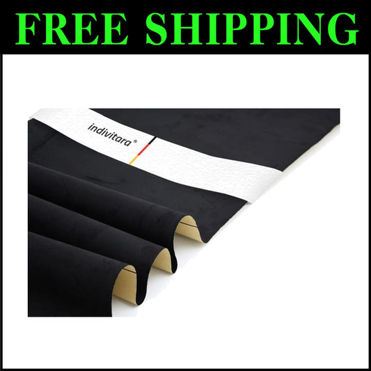Self-Adhesive Microfiber Suede Wrap - Liightweight & UV-Resistant for Vehicles