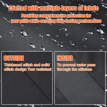 Load image into Gallery viewer, Secure Fitting Grill Cover for Pit Boss Lockhart 56"x31" with Reflective Strip