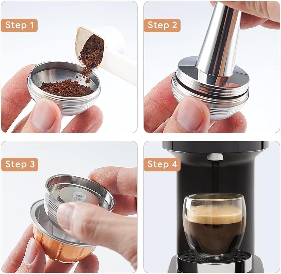 Cost-Effective and Environmentally Friendly Vertuo Next Reusable Coffee Capsules