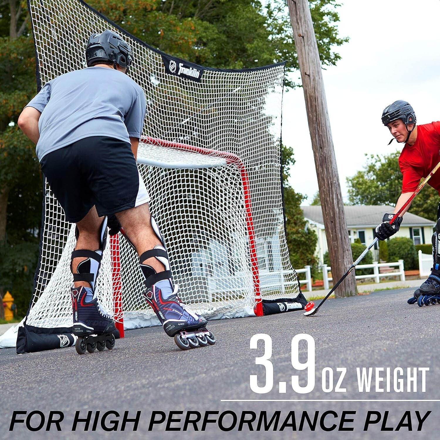 Durable 24-Pack Roller Hockey Pucks - Perfect for Street & Outdoor Games
