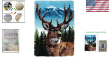 Load image into Gallery viewer, Creative Latch Hook Kit - Premium Deer Canvas Pattern for All Skill Levels
