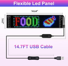 Load image into Gallery viewer, Dynamic LED Sign for Cars with Bluetooth – Waterproof, Flexible &amp; Customizable
