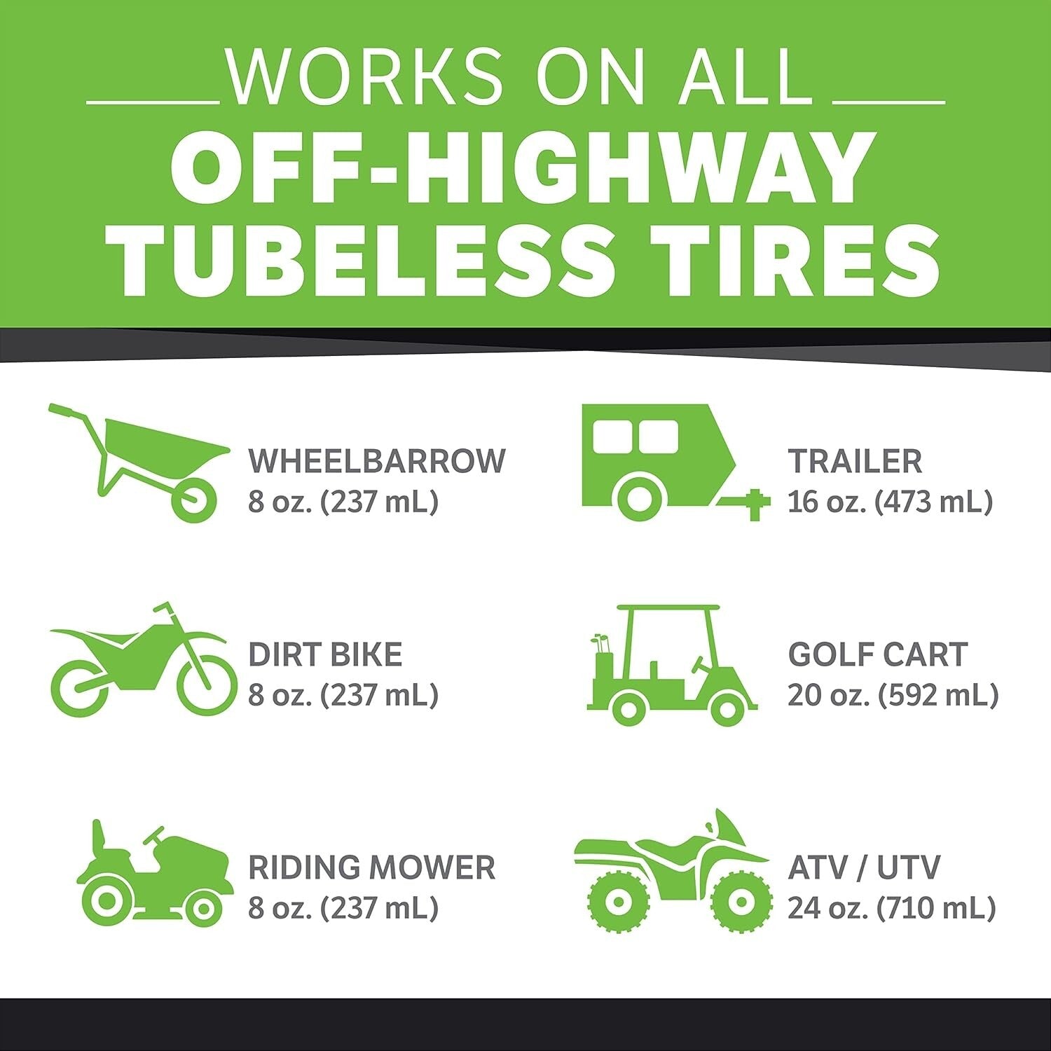 Fibro-Seal Technology Tire Sealant - 1 Gallon for Durable Puncture Protection