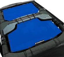 Load image into Gallery viewer, Premium Double Layered UV Blocking Jeep Sun Shade - JKU Roof Cover (2007-2018)