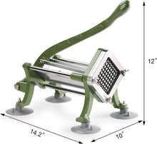 Load image into Gallery viewer, Commercial Grade French Fry Cutter with Suction Feet - 3/8" Heavy-Duty Design