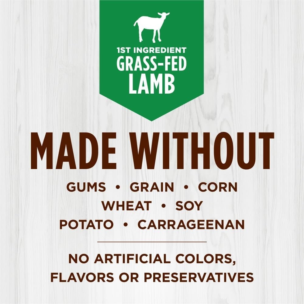 High Protein Grain-Free Cat Food - Original Lamb Pate, Pack of 24 Cans per 3 oz