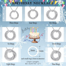 Load image into Gallery viewer, 40th Birthday Gifts for Women - Handmade Sterling Silver Necklace with Gift Box