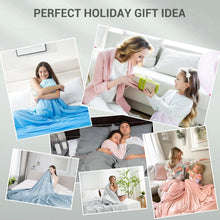 Load image into Gallery viewer, Double-Sided Twin Cooling Blanket, Lightweight Arc-Chill 3.0 Fabric - 59" x 79"