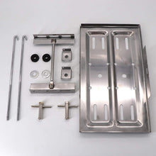 Load image into Gallery viewer, 7.5" x 13.25" Universal Tray Holder &amp; Fastener Kit - Corrosion Resistant Design