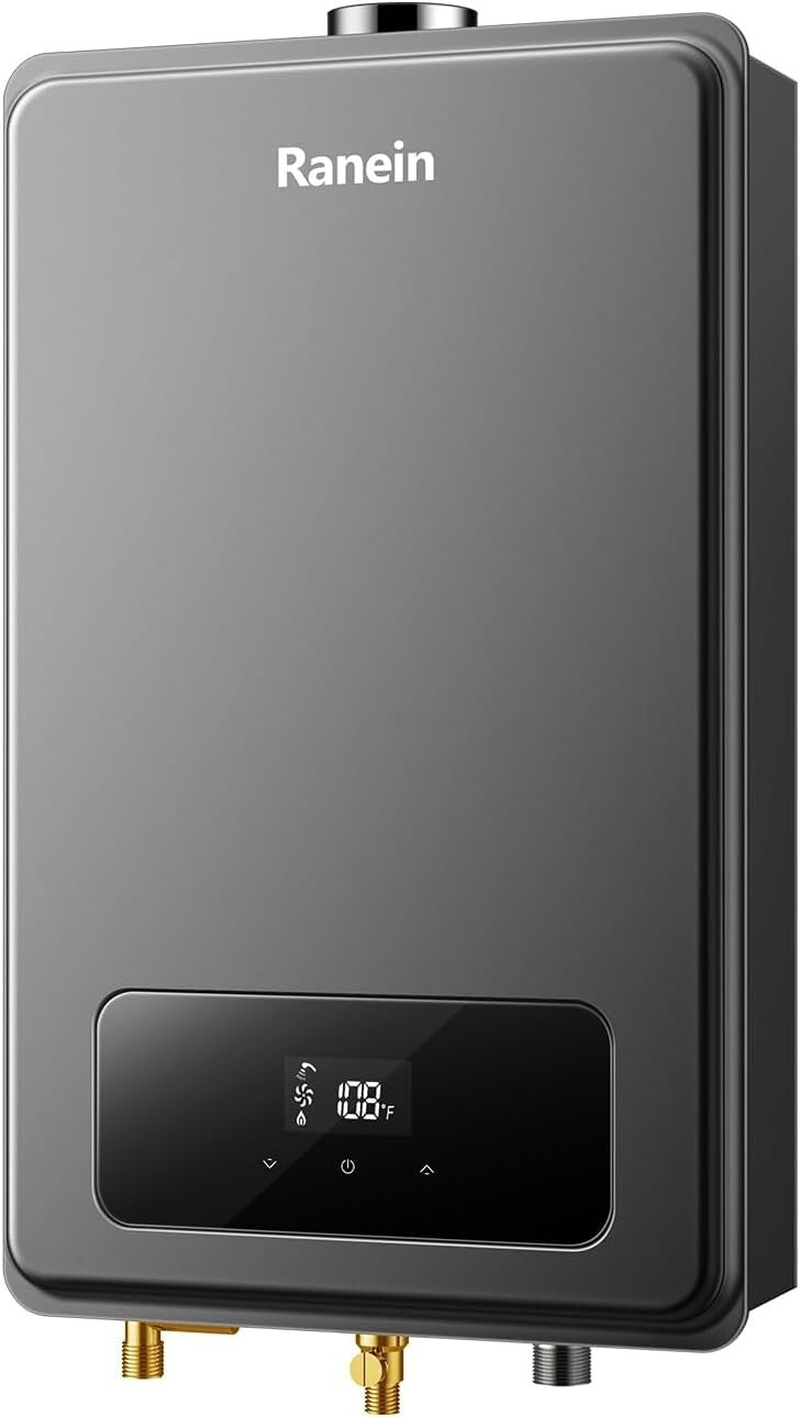 Natural Gas Tankless Water Heater - 5.3 GPM, 130,000 BTU - Unlimited Hot Water