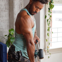Load image into Gallery viewer, Lightweight 20" Isometric Workout Equipment in Matte Black - Compact &amp; Versatile