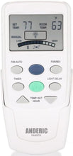 Load image into Gallery viewer, Replacement FAN-9T Remote for Hampton Bay with Ergonomic Design and Features