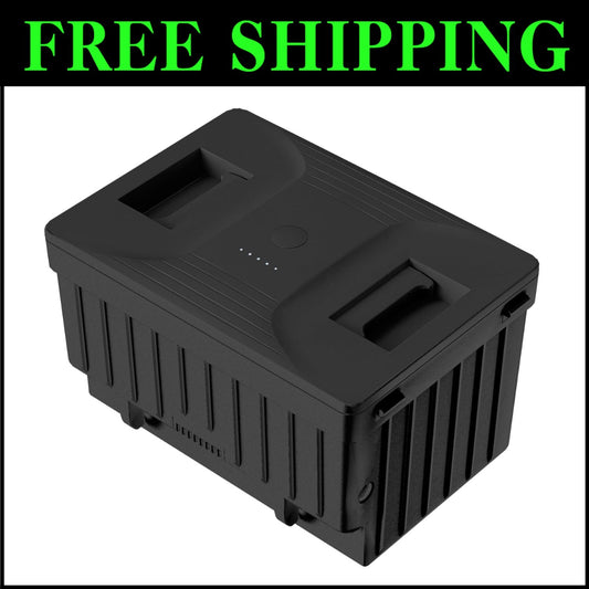 Versatile 59-Quart Car Refrigerator Battery - Ideal for Camping and RV Travel