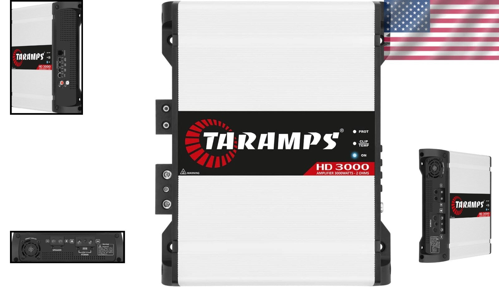 High-Power 2 Ohm Class D Mono Amplifier - Ideal for Enhanced Sound Experience