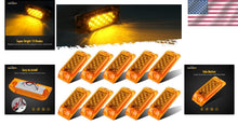 Load image into Gallery viewer, Upgrade Your Safety with 13 LED Amber Clearance and Side Marker Lights - 10 Pcs