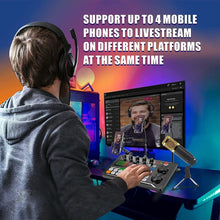 Load image into Gallery viewer, BM-800 Podcast Microphone &amp; Mixer Bundle - Perfect for Streamers &amp; Creators