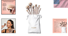 Load image into Gallery viewer, Stylish Luxury Makeup Brush Designed for Effortless Application - Gold Finish