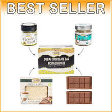 Load image into Gallery viewer, Versatile Chocolate Bar Kit: Healthy Pistachio, Tahini &amp; Silicone Molds Included