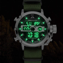 Load image into Gallery viewer, Stylish Men's Tactical Sports Watch - Waterproof with Scratch-Resistant Glass
