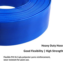 Load image into Gallery viewer, Essential 2" x 100' PVC Swimming Pool Drain Hose with Easy Storage Features