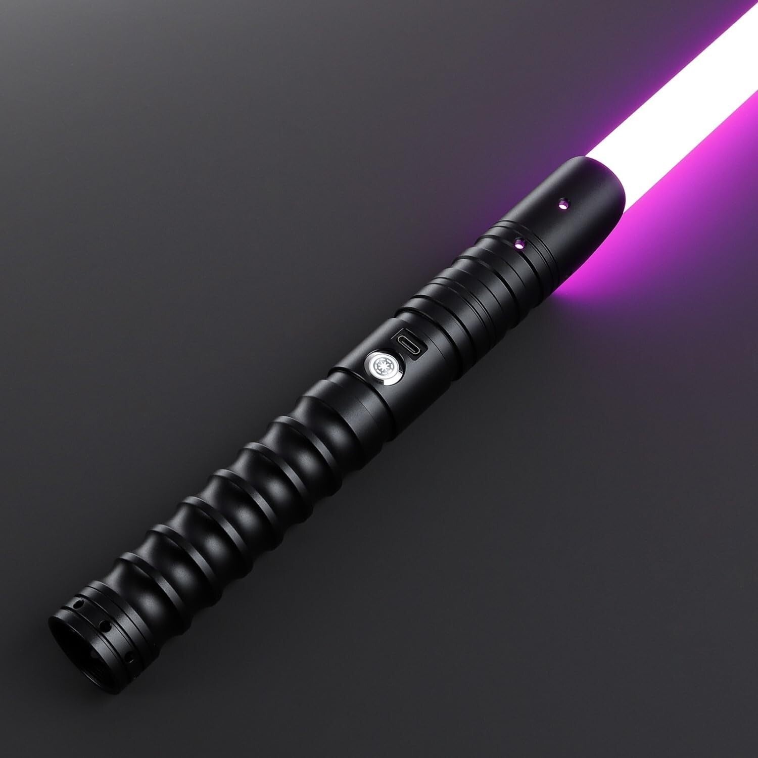 Aluminium Alloy Combat Lightsaber with Smooth Swing & Realistic Sound Effects
