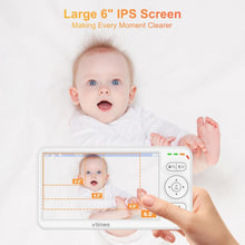 Load image into Gallery viewer, 2-Way Audio Baby Monitor with 1000ft Range &amp; Night Vision - Ideal for Parents