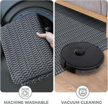 Load image into Gallery viewer, Comfort &amp; Safety: Charcoal 3' x 16' Non-Slip Runner Rug for Hallway &amp; Kitchen