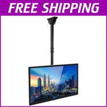 Load image into Gallery viewer, Commercial Grade Ceiling TV Mount Bracket - Fits 22 to 75 Inch Flat Panels