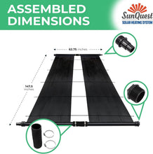 Load image into Gallery viewer, Durable Roof-Mounted Solar Heater Panels - Max-Flow Design for Efficient Heating