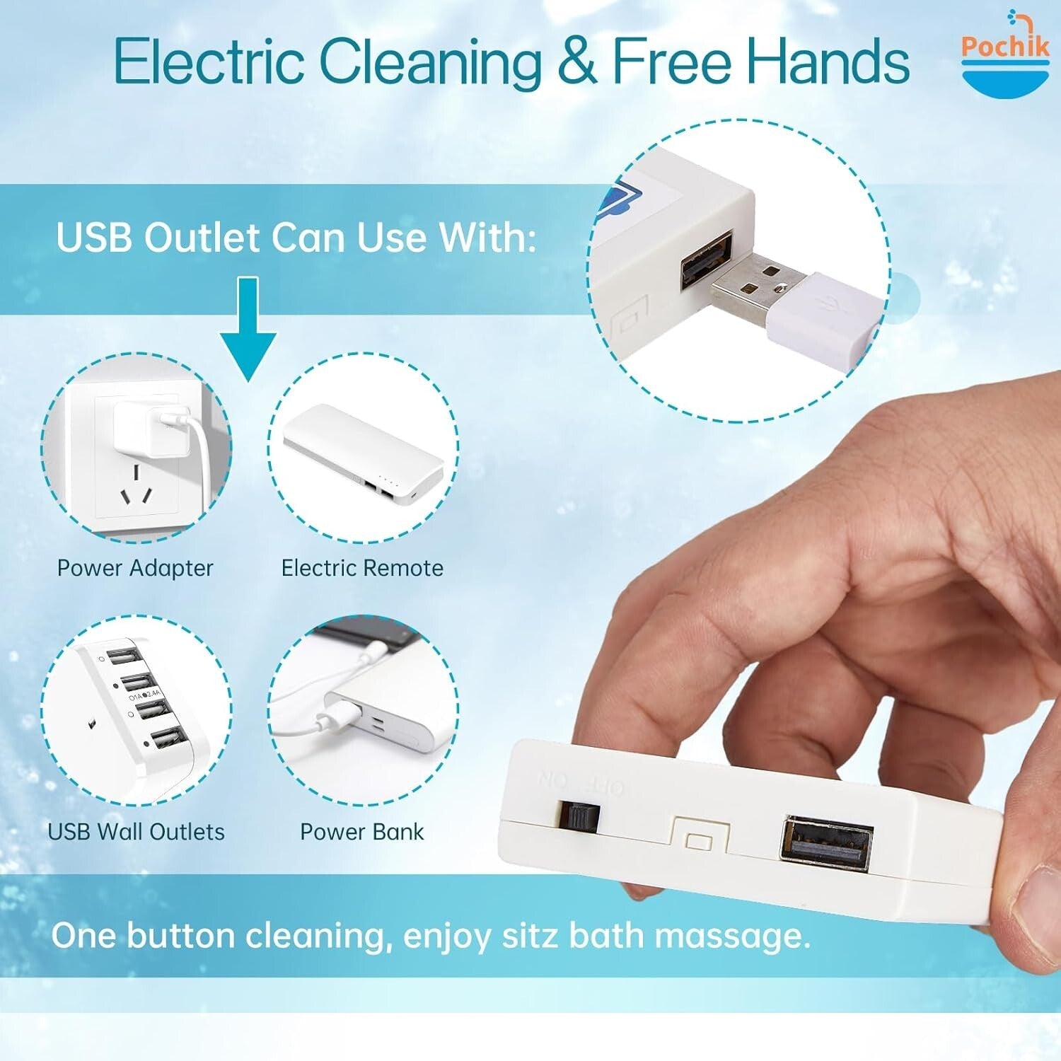 Comfortable Sit Bath for Adult Hygiene - Electric, Foldable, Ideal for Recovery