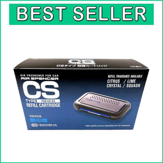 CS-X3 Squash Air Freshener Refills – 10 Pack with Adjustable Scent Control