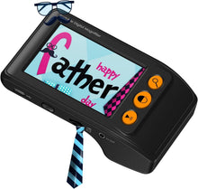 Load image into Gallery viewer, Ergonomic Handheld Digital Magnifier with Foldable Handle &amp; Snapshot Function