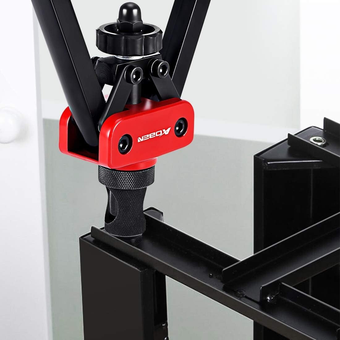 Heavy-Duty 14" Rivet Nut Tool - Quick Change, Durable Design & Full Accessories