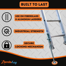 Load image into Gallery viewer, Easy Install Ladder Stabilizer with Rubber Feet - OSHA Approved Safety Accessory