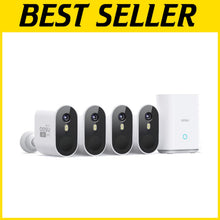Load image into Gallery viewer, Outdoor Security Cameras Kit - 4 Wireless Units with Advanced Motion Alerts