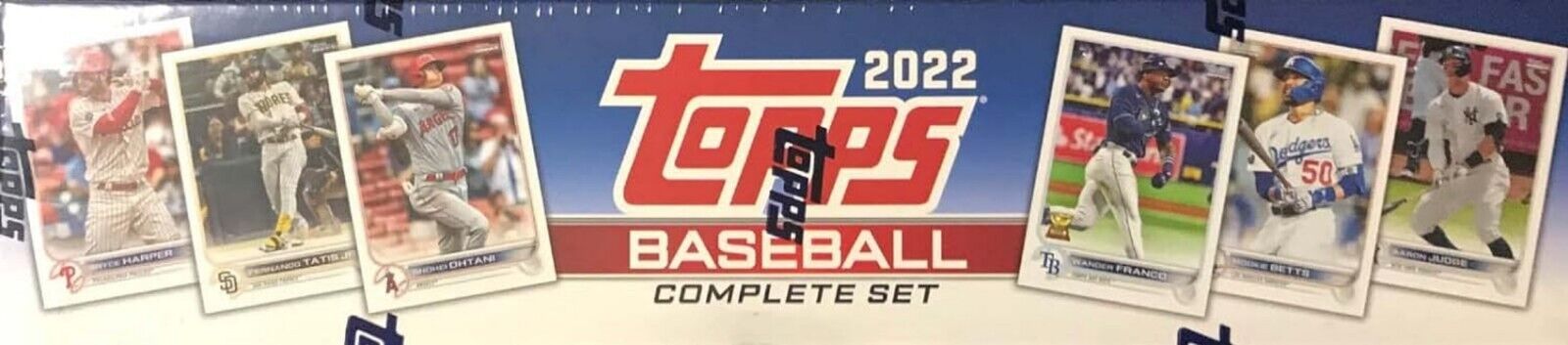 2022 Factory Sealed Baseball Complete Set - Includes Rookie Stars: Ohtani, Trout