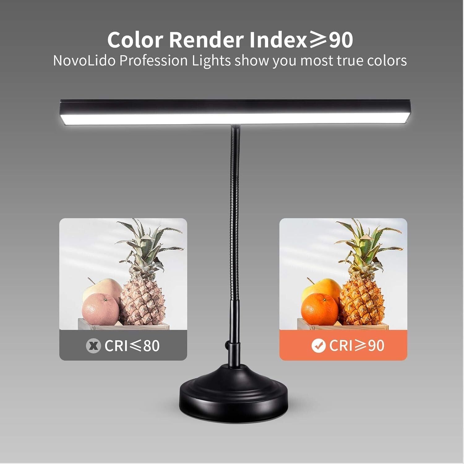 Adjustable LED Piano Light with 3 Modes & Flexible Arm for Grand/Upright Pianos