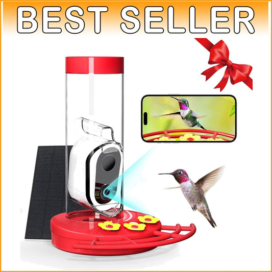 High-Definition Hummingbird Feeder Camera with Notifications – Family-Friendly