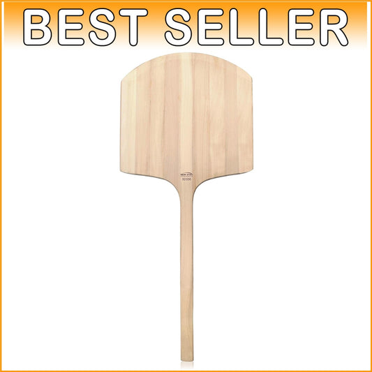 Durable Wooden Pizza Peel - 42" Length, Easy Lift Tapered Blade Design