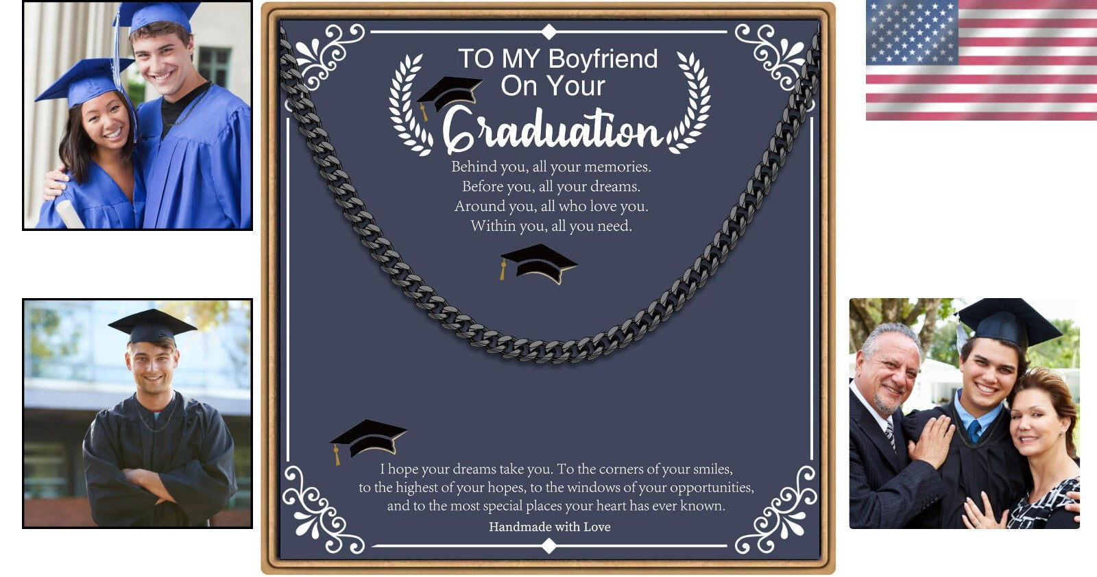 Celebrate Achievements with Chunky Cuban Link Chain - Men’s Graduation Gift